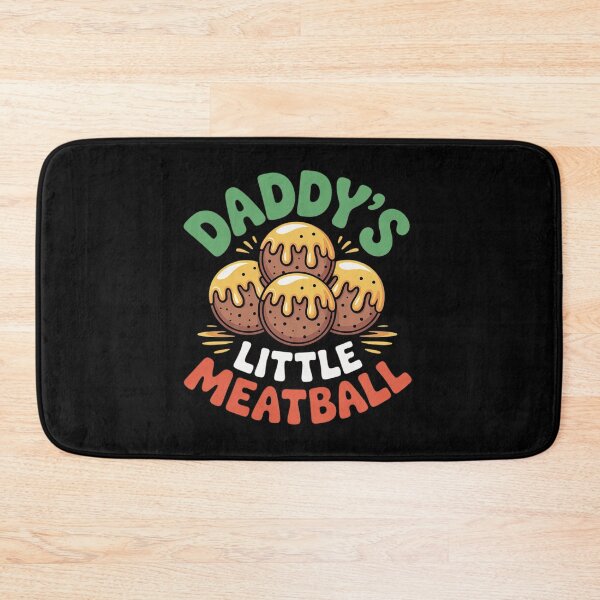 Item preview, Italian Food Meatball Daddy's Little Meatball  designed and sold by KotexTemu.