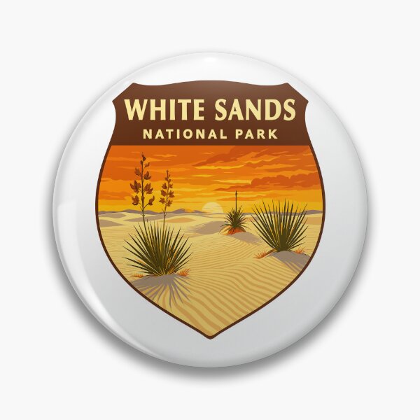 Item preview, White Sands National Park Desert Dunes Sticker designed and sold by Ismeal Von.