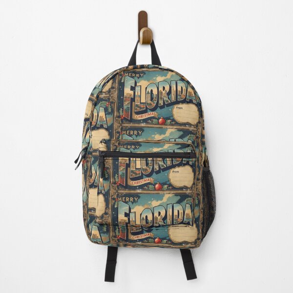 Item preview, Merry Christmas From Florida USA Postcard Greetings Retro Travel Vintage designed and sold by TravelPostcardGems.