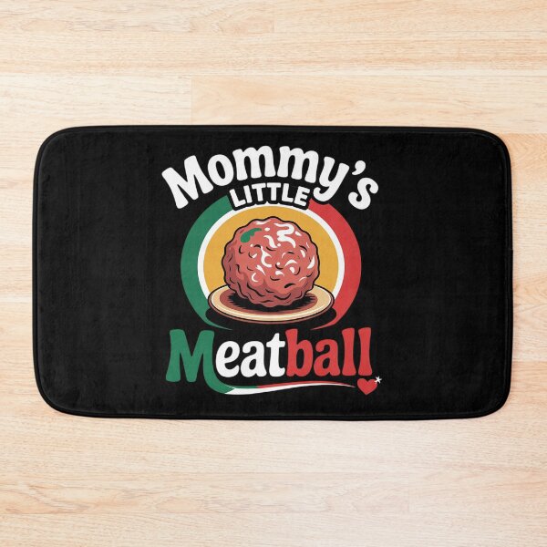 Item preview, Italian Food Meatball Humor Mommys Little Meatball  designed and sold by KotexTemu.