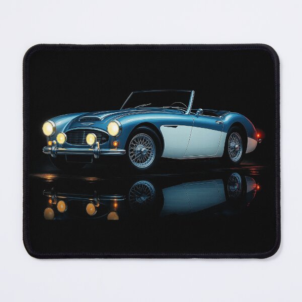 Item preview, 1958 Austin-Healey 100-6 Roadster – Classic British Sports Car Art designed and sold by Stinky Lincy's Apparel Company.