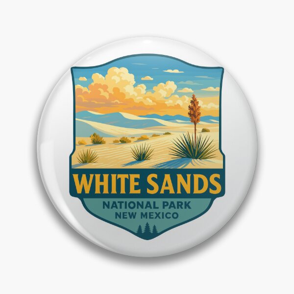 Item preview, White Sands National Park Desert Dunes Sticker designed and sold by Ismeal Von.