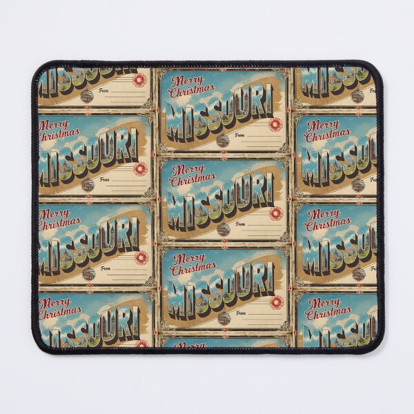 Item preview, Merry Christmas From Missouri USA Postcard Greetings Retro Travel Vintage designed and sold by TravelPostcardGems.