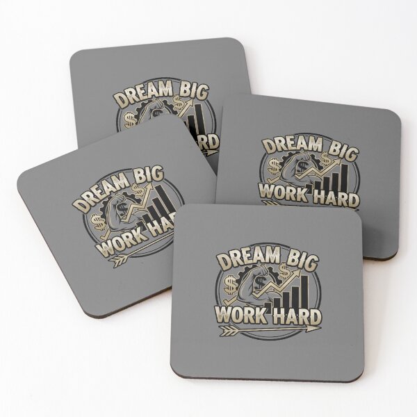 Item preview, Dream Big Work Hard designed and sold by musthavewords.
