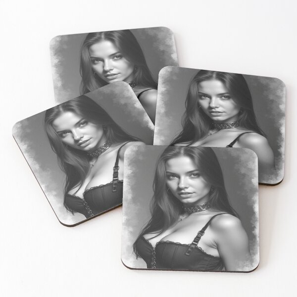 Item preview, Sana Charcoal | Canvas 27 designed and sold by KasaHunterHarem.
