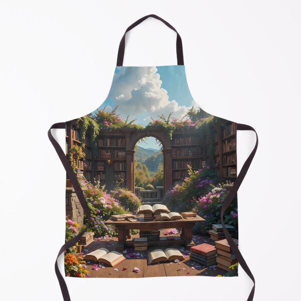 Item preview, Floral Enchanting Scenes Books Blooming Among Beautiful Flowers designed and sold by ART ATTACK ZONE.