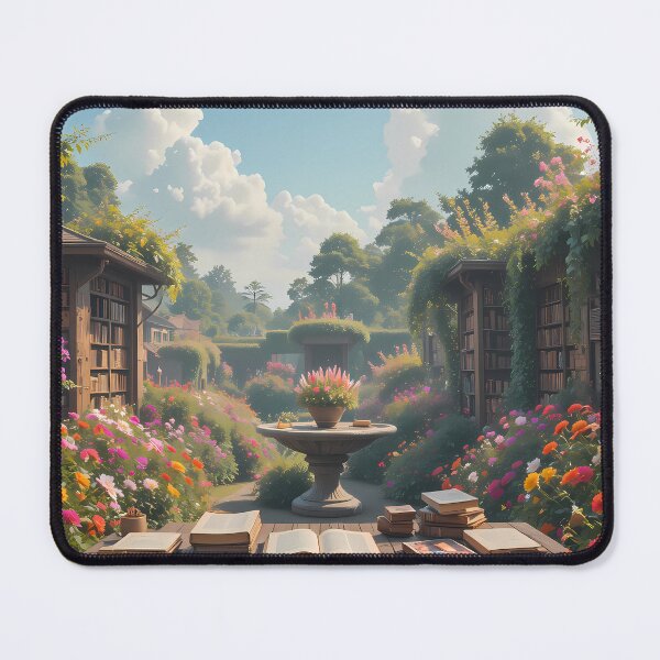 Item preview, Beauty Enchanting Scenes Books Blooming Among Beautiful Flowers designed and sold by ART ATTACK ZONE.