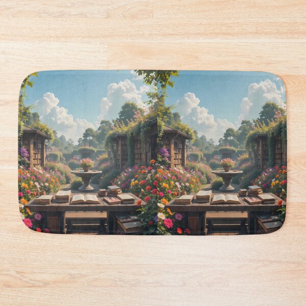 Item preview, Beauty Enchanting Scenes Books Blooming Among Beautiful Flowers designed and sold by ART ATTACK ZONE.