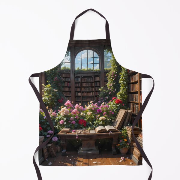 Item preview, Sunlight Enchanting Scenes Books Blooming Among Beautiful Flowers designed and sold by ART ATTACK ZONE.