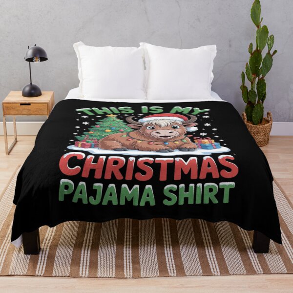 Item preview, This Is My Christmas Pajama Yak Christmas designed and sold by BeetleMalon.
