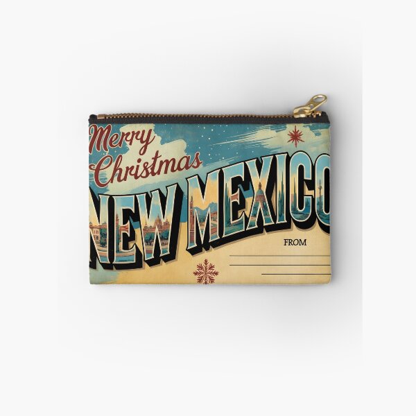 Item preview, Merry Christmas From New Mexico USA Postcard Greetings Retro Travel Vintage designed and sold by TravelPostcardGems.