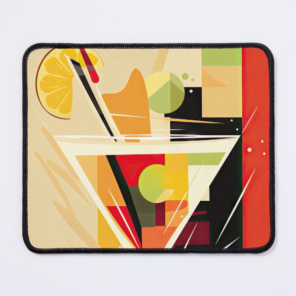 Item preview, A colorful glass of refreshing drink against a creative, splashy background designed and sold by Jerhus.