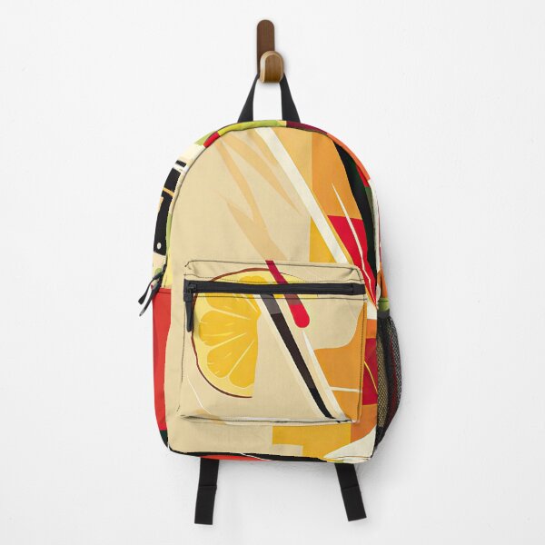 Item preview, A colorful glass of refreshing drink against a creative, splashy background designed and sold by Jerhus.