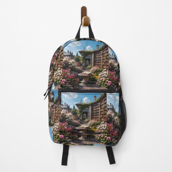 Item preview, Outdoor Enchanting Scenes Books Blooming Among Beautiful Flowers designed and sold by ART ATTACK ZONE.