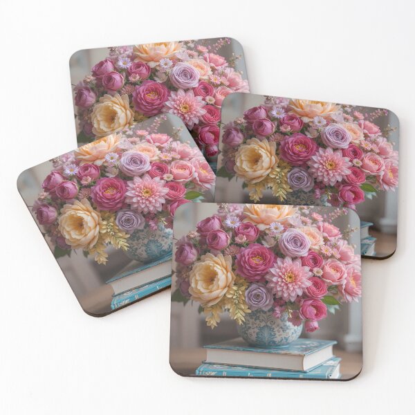 Item preview, Home Enchanting Scenes Books Blooming Among Beautiful Flowers designed and sold by ART ATTACK ZONE.
