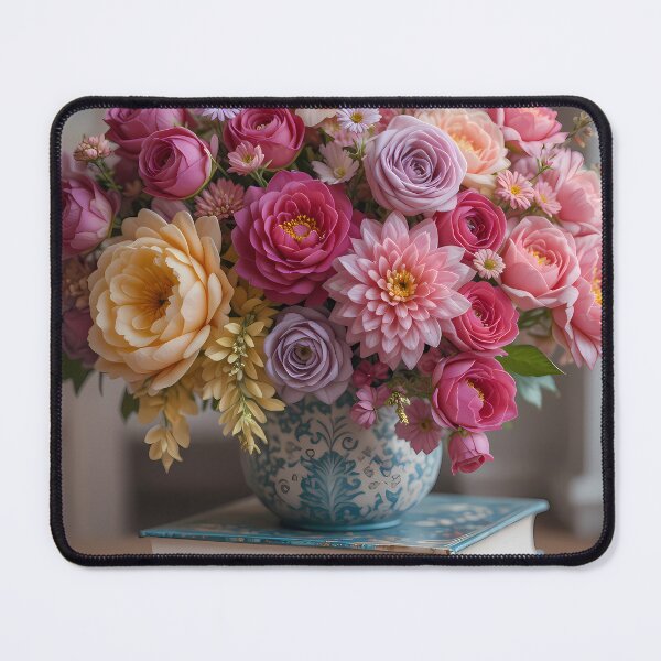 Item preview, Home Enchanting Scenes Books Blooming Among Beautiful Flowers designed and sold by ART ATTACK ZONE.