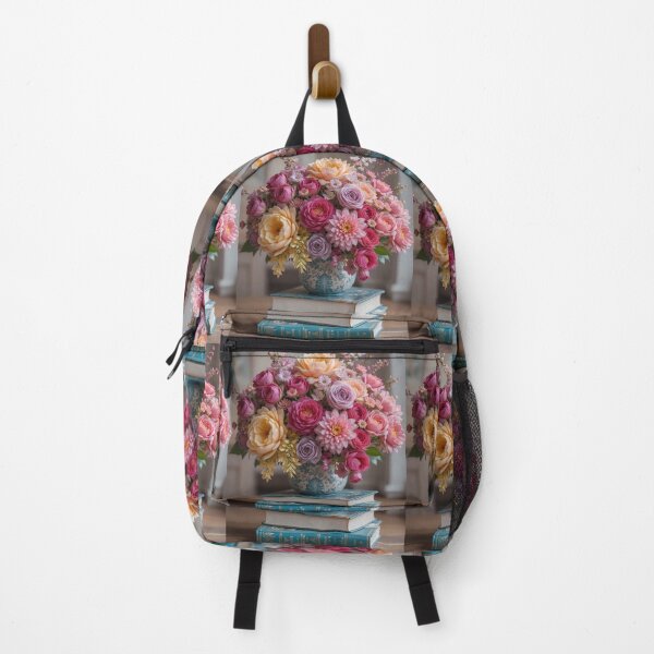 Item preview, Home Enchanting Scenes Books Blooming Among Beautiful Flowers designed and sold by ART ATTACK ZONE.