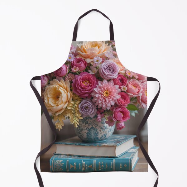 Item preview, Home Enchanting Scenes Books Blooming Among Beautiful Flowers designed and sold by ART ATTACK ZONE.