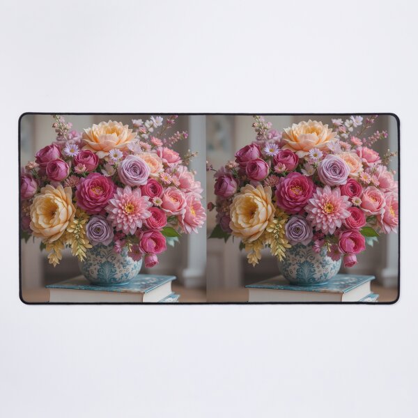 Item preview, Home Enchanting Scenes Books Blooming Among Beautiful Flowers designed and sold by ART ATTACK ZONE.
