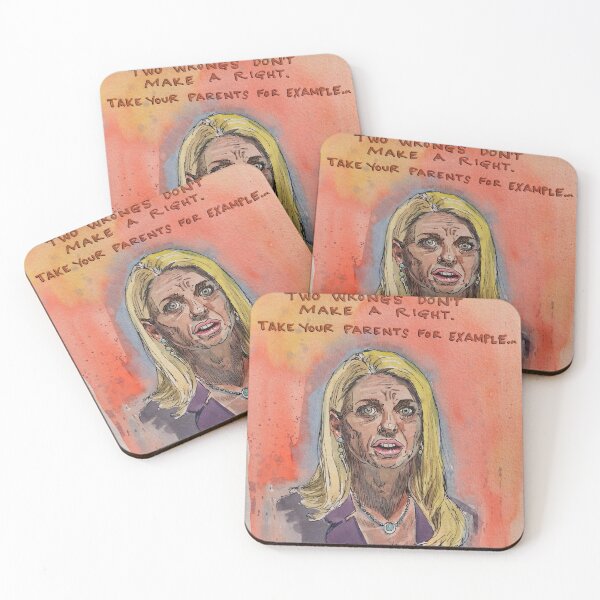 Item preview, Pam Bondi Caricature designed and sold by mcneffstudio.