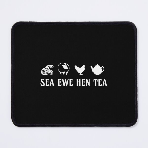 Item preview, Sea Ewe Hen Tea Clever Wordplay Minimalist designed and sold by barrycantre11.