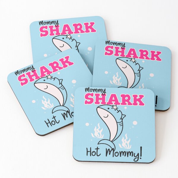 Item preview, MOMMY SHARK Hot Mommy designed and sold by JusTiceT-shirts.