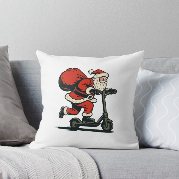 Item preview, Santa Riding Scooter Fast Holiday Motion  designed and sold by barrycantre11.
