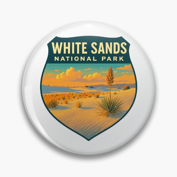 Item preview, White Sands National Park Desert Dunes Sticker designed and sold by Ismeal Von.