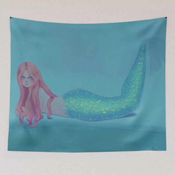 Item preview, Grotto of the Sky Mermaids designed and sold by Moody Ghost.
