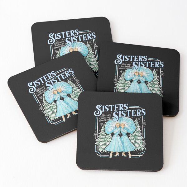 Item preview, Sisters Winter Magic Snowy Forest Holiday Illustration designed and sold by barrycantre11.