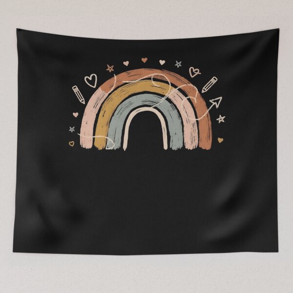 Item preview, Boho Rainbow Teacher Retro Classroom Vibes designed and sold by clothesy7.