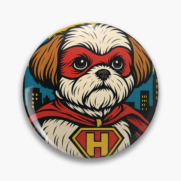 Item preview, HAPPY SCRAPPY HERO PUP - FOR CLERKS AND KEVIN SMITH FANS designed and sold by An Artist To The Fullest.