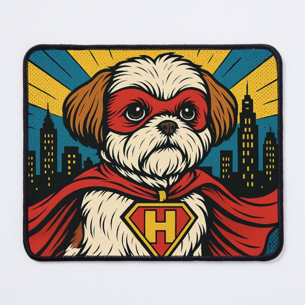 Item preview, HAPPY SCRAPPY HERO PUP - FOR CLERKS AND KEVIN SMITH FANS designed and sold by An Artist To The Fullest.