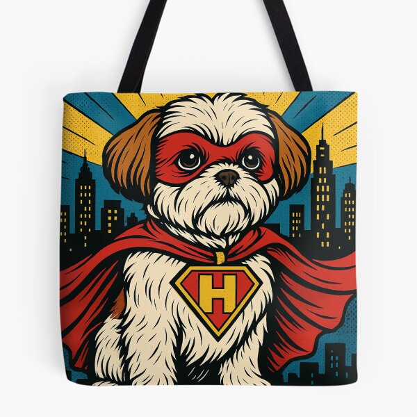 Item preview, HAPPY SCRAPPY HERO PUP - FOR CLERKS AND KEVIN SMITH FANS designed and sold by An Artist To The Fullest.