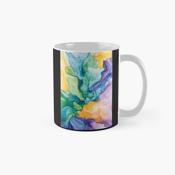 Item preview, Vibrant colors intertwine in an artistic dance on an abstract and luminous canvas designed and sold by Jerhus.