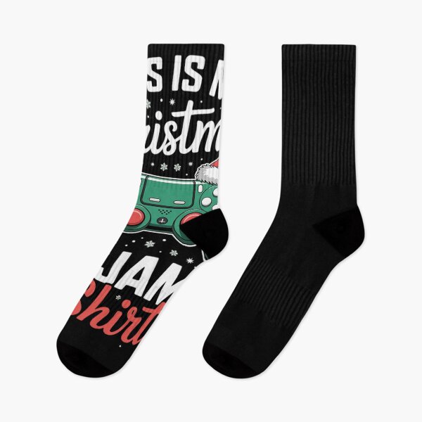 Item preview, This is My Christmas Pajama Video Game Gamer Boys Teens  designed and sold by BeetleMalon.