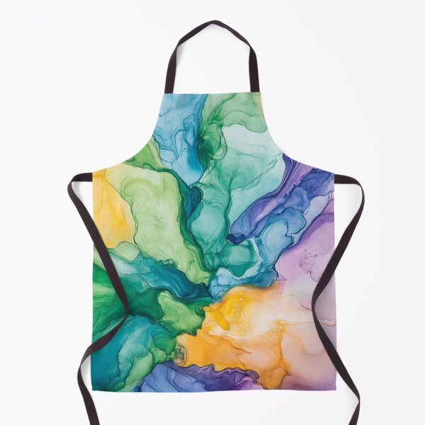 Item preview, Vibrant colors intertwine in an artistic dance on an abstract and luminous canvas designed and sold by Jerhus.