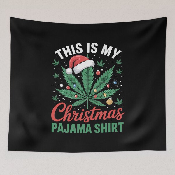 Item preview, This Is My Christmas Pajama Weed Marijuana  designed and sold by PowAcademy.