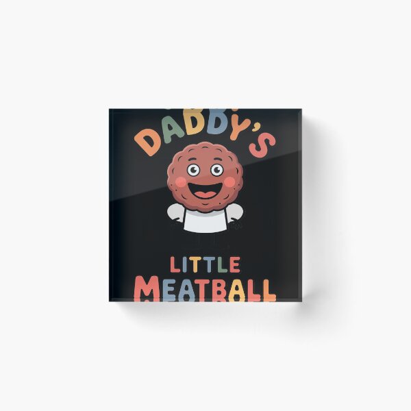 Item preview, Kids Meatball Italian Baby Food Lover Daddy’s Little Meatball  designed and sold by KotexTemu.