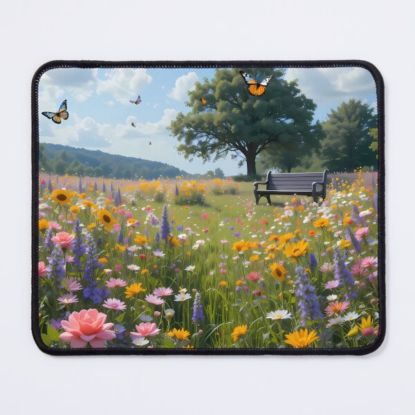 Item preview, Read Enchanting Scenes Books Blooming Among Beautiful Flowers designed and sold by ART ATTACK ZONE.