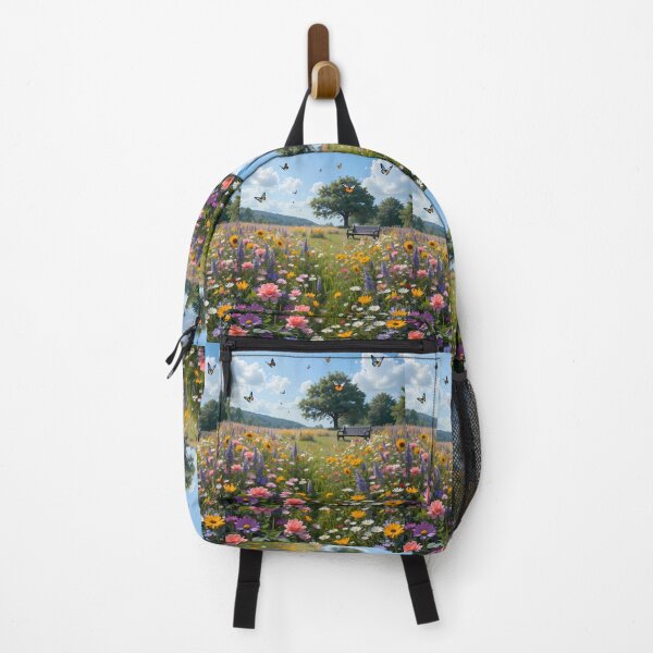 Item preview, Read Enchanting Scenes Books Blooming Among Beautiful Flowers designed and sold by ART ATTACK ZONE.