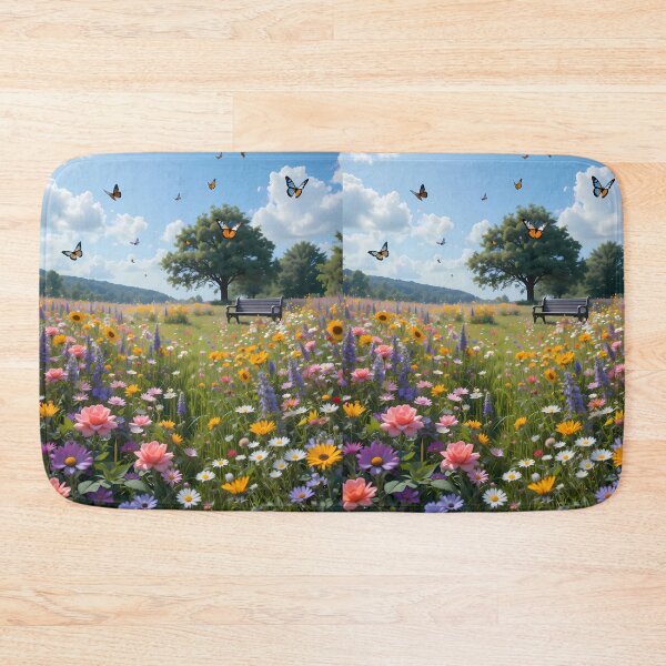 Item preview, Read Enchanting Scenes Books Blooming Among Beautiful Flowers designed and sold by ART ATTACK ZONE.