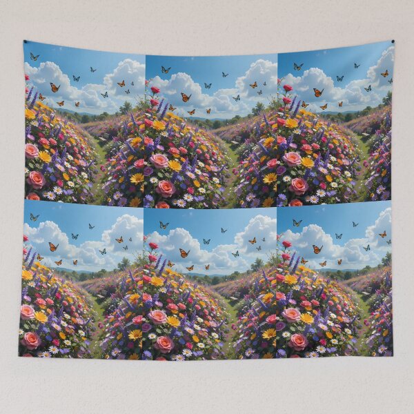 Item preview, Draw Enchanting Scenes Books Blooming Among Beautiful Flowers designed and sold by ART ATTACK ZONE.