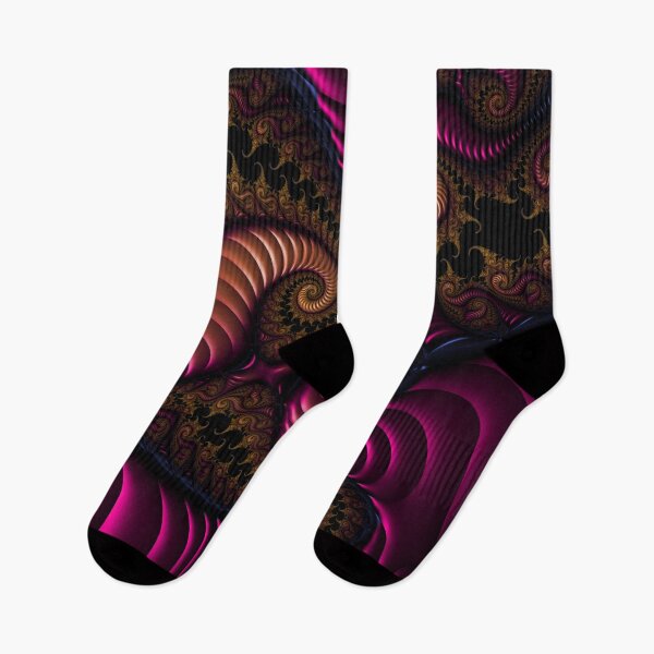 Item preview, Magenta abstract paisley fractal designed and sold by Lizzy B.