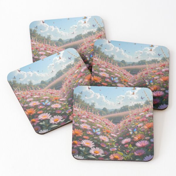 Item preview, Fit Enchanting Scenes Books Blooming Among Beautiful Flowers designed and sold by ART ATTACK ZONE.