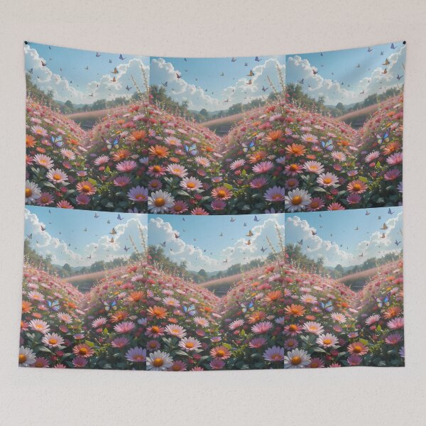 Item preview, Fit Enchanting Scenes Books Blooming Among Beautiful Flowers designed and sold by ART ATTACK ZONE.