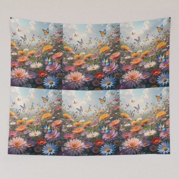 Item preview, Morning Enchanting Scenes Books Blooming Among Beautiful Flowers designed and sold by ART ATTACK ZONE.