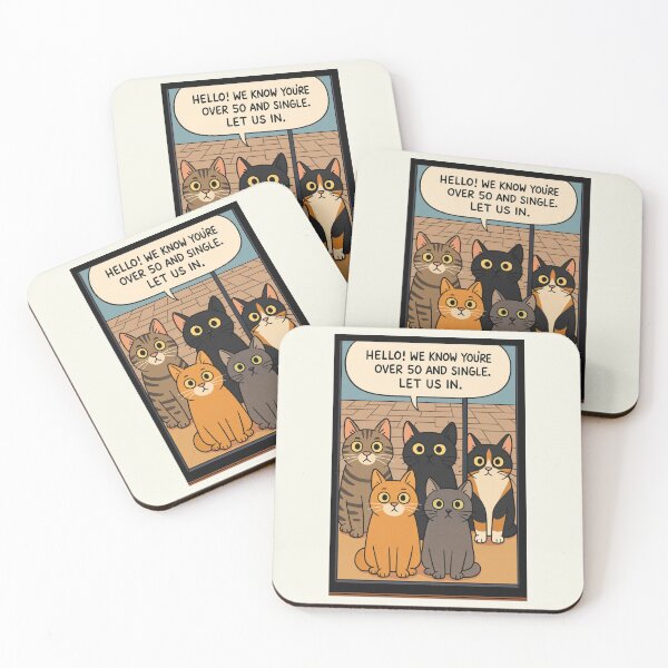 Item preview, Cat Owner Lover Over 50 Single with Cats Kittens Vintage designed and sold by SunfullyYours.