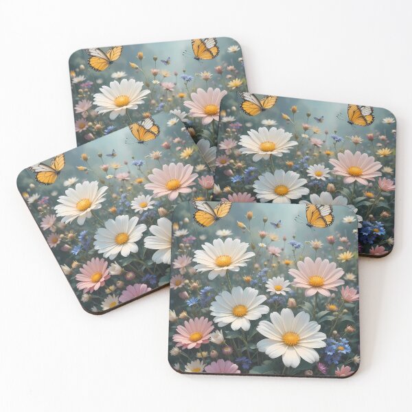 Item preview, Yellow Enchanting Scenes Books Blooming Among Beautiful Flowers designed and sold by ART ATTACK ZONE.