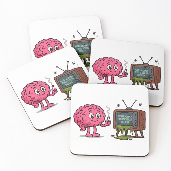 Item preview, Healthy Brain vs Rotten TV Cartoon designed and sold by Sonic Nova Studios.